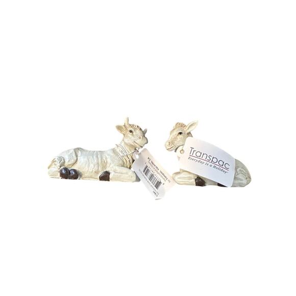 Transpac Resin Nativity Set 7pc Holy Family Wise Men Christmas Figurines - Picture 3 of 5